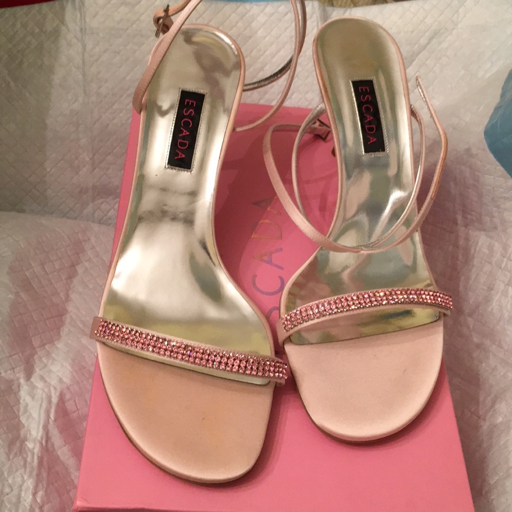 Escada pink sandals